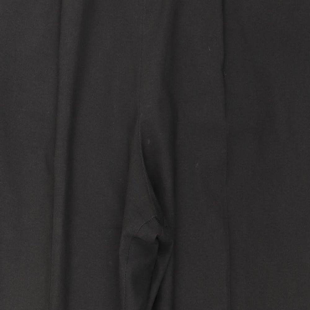 Womens UK Size 14 Marks and Spencer Regular Fit Dress Pants Grey Trousers