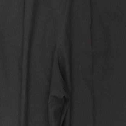 Womens UK Size 14 Marks and Spencer Regular Fit Dress Pants Grey Trousers