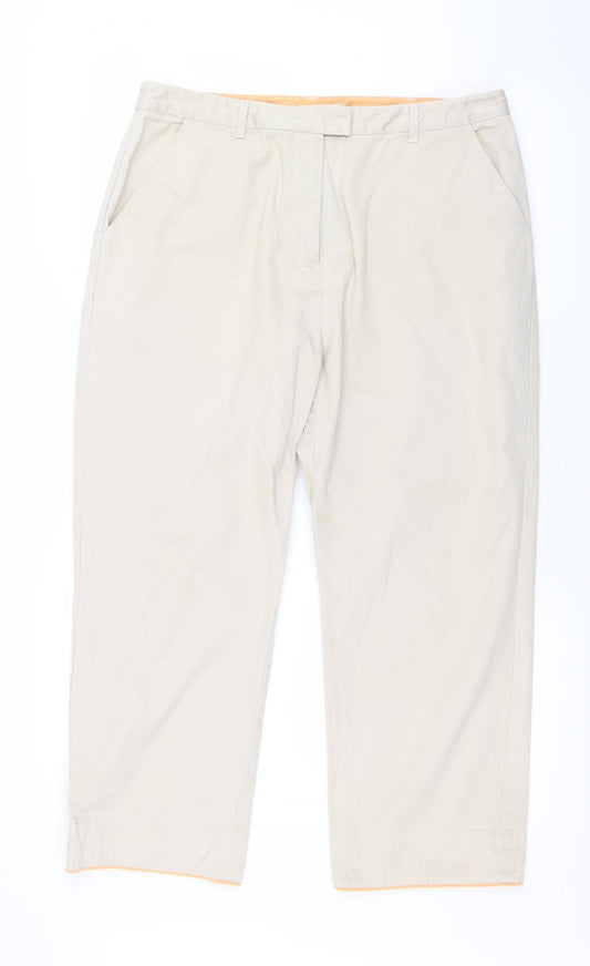 Principles Womens Beige   Straight Jeans Size 14 L23 in