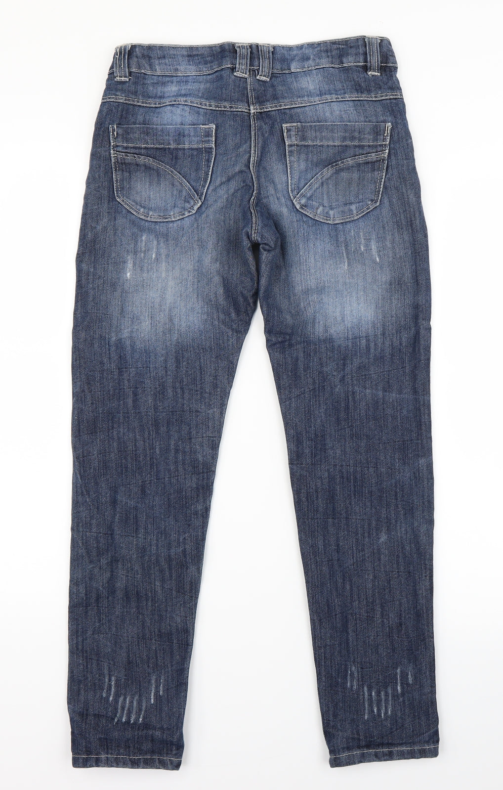 miss evie Girls Blue  Denim Skinny Jeans Size 11-12 Years