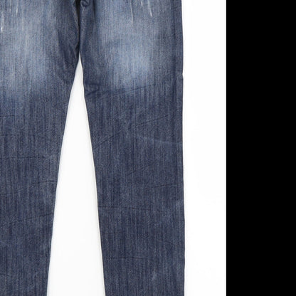 miss evie Girls Blue  Denim Skinny Jeans Size 11-12 Years