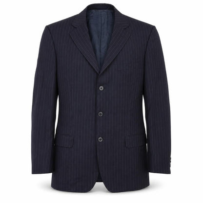 Mens UK Size 38 Preworn Regular Blue Suit Jacket