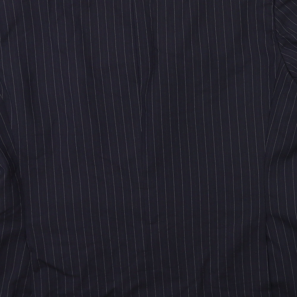 Mens UK Size 38 Preworn Regular Blue Suit Jacket