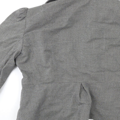 Womens UK Size 14 Dorothy Perkins Grey Overcoat