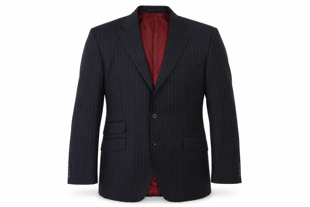 Mens UK Size 40 Marks and Spencer Regular Blue Suit Jacket