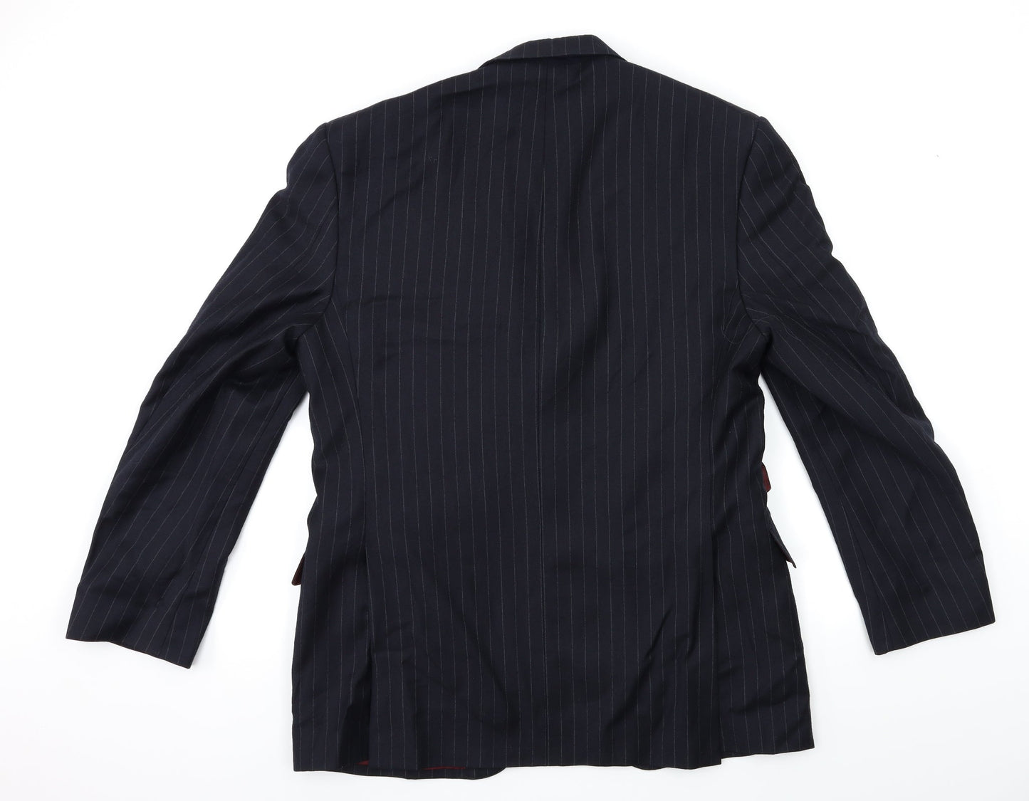 Mens UK Size 40 Marks and Spencer Regular Blue Suit Jacket