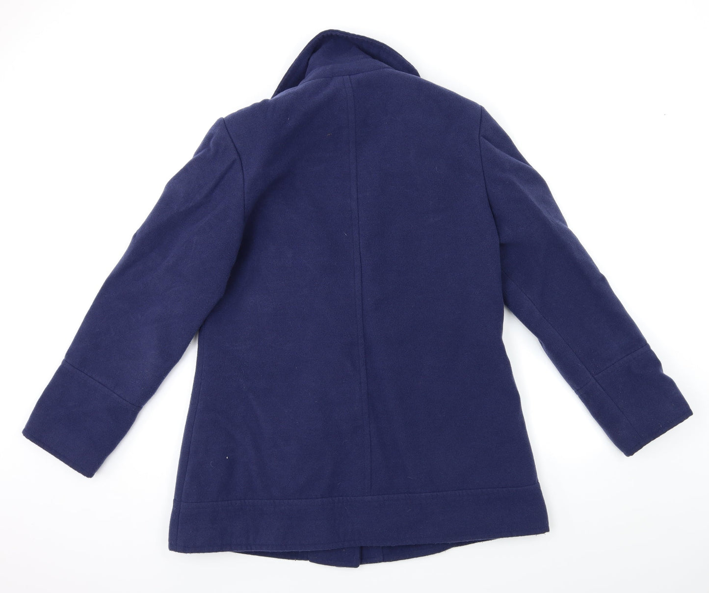 Womens UK Size 14 So Fabulous Blue Overcoat