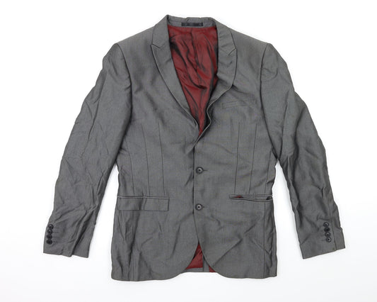 Mens UK Size 38 NEXT Regular Grey Suit Jacket