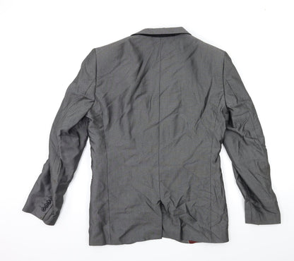 Mens UK Size 38 NEXT Regular Grey Suit Jacket