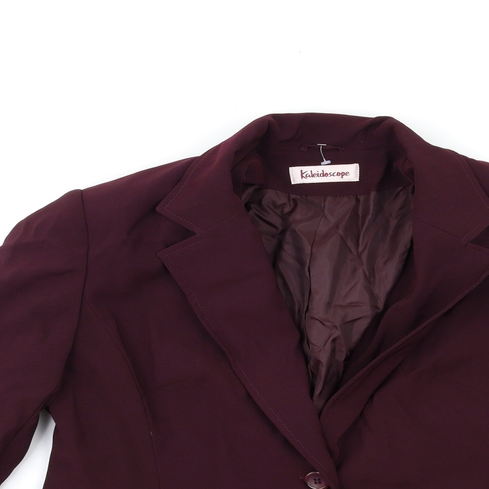 Kaleidoscope Womens Red   Jacket Coat Size 16