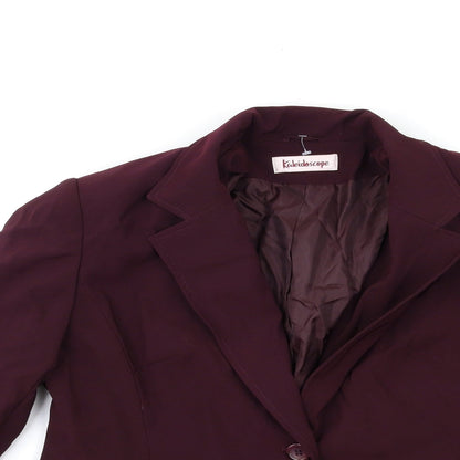 Kaleidoscope Womens Red   Jacket Coat Size 16