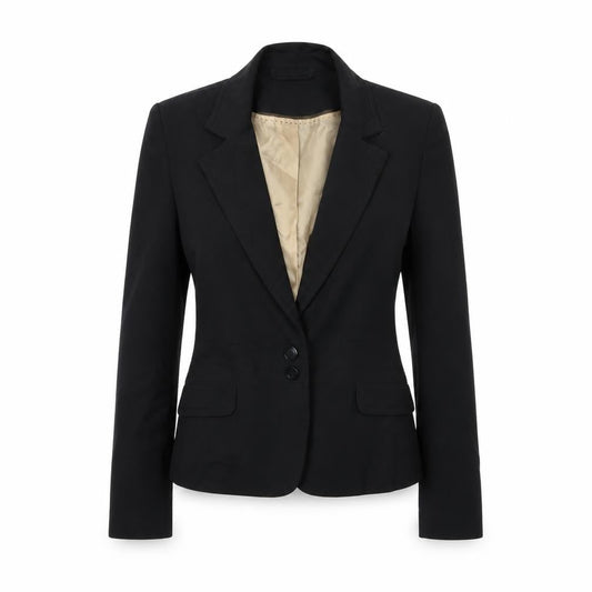 Womens UK Size 10 F&F Black Jacket