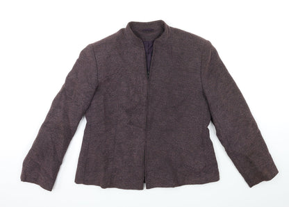 Womens UK Size 16 St Bernard Purple Jacket