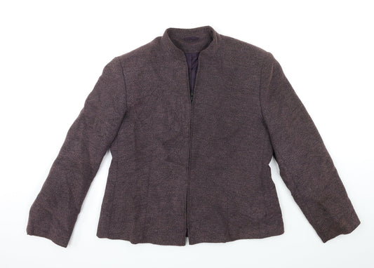 Womens UK Size 16 St Bernard Purple Jacket