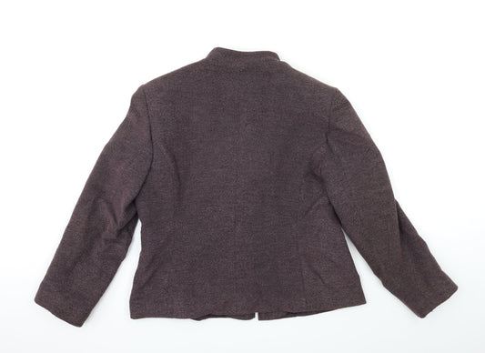 Womens UK Size 16 St Bernard Purple Jacket