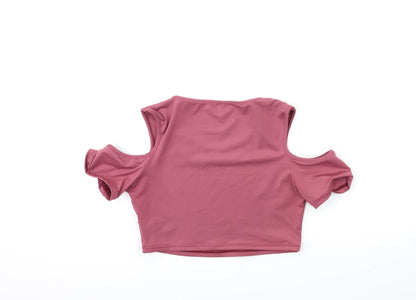 SheIn Womens Pink   Cropped Tank Size S