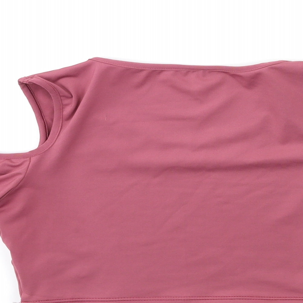SheIn Womens Pink   Cropped Tank Size S