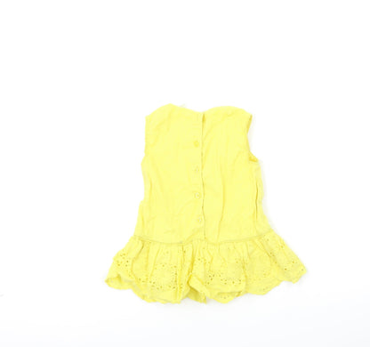TU Baby Yellow   Tank Dress  Size 18-24 Months