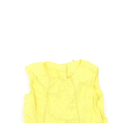 TU Baby Yellow   Tank Dress  Size 18-24 Months
