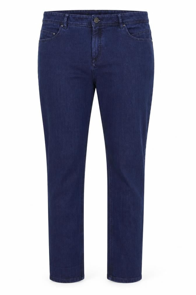 Womens Blue  Denim Straight Jeans Size 36 in L30 in