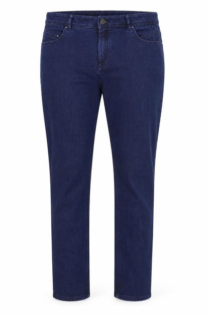 Womens Blue  Denim Straight Jeans Size 36 in L30 in