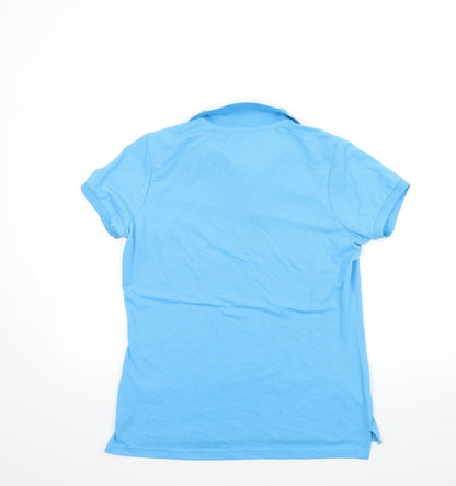 Asquith & Fox Mens Blue    Polo Size M