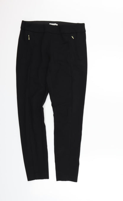 Womens UK Size 12 H&M Regular Fit Jegging Black Trousers