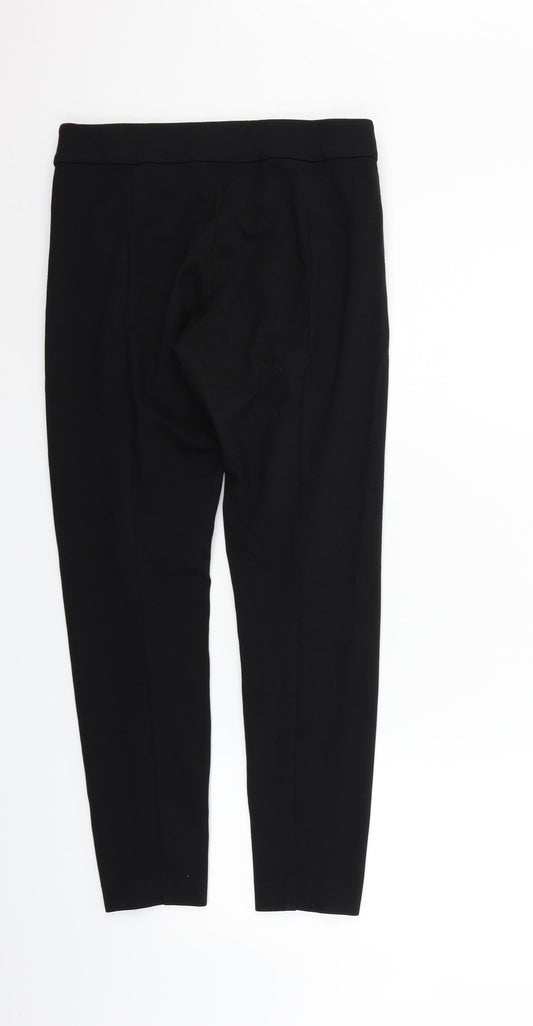 Womens UK Size 12 H&M Regular Fit Jegging Black Trousers