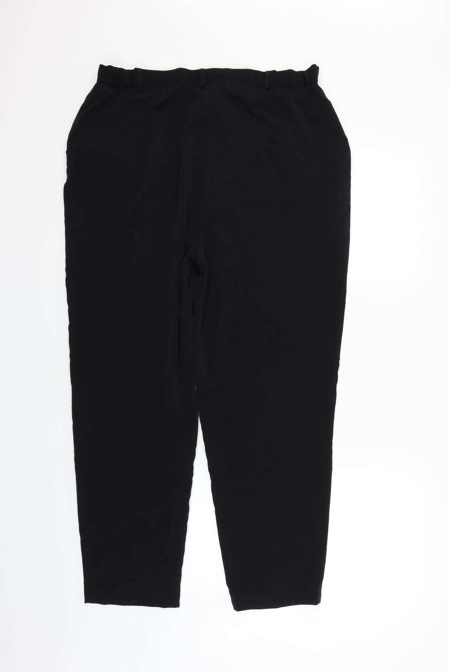Dany Womens Black   Trousers  Size 30 in L26 in
