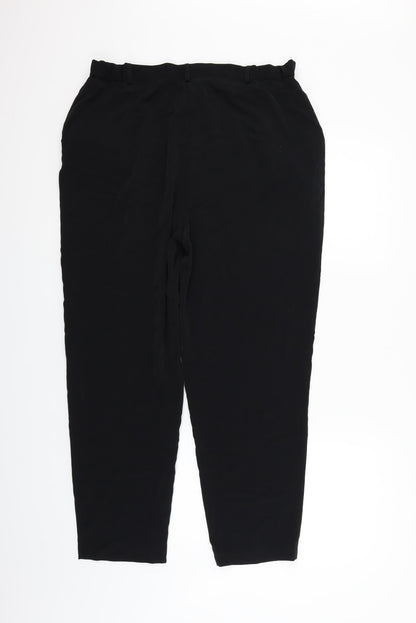 Dany Womens Black   Trousers  Size 30 in L26 in