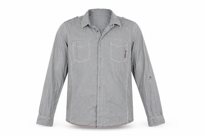 Next Mens Grey Polka Dot   Button-Up Size L