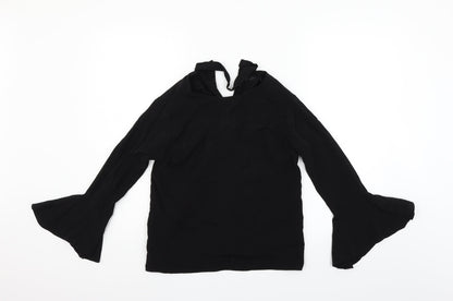 darphin Womens Black   Basic Blouse Size M