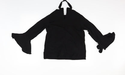 darphin Womens Black   Basic Blouse Size M