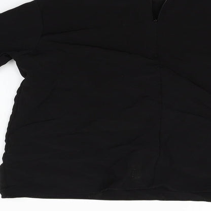 darphin Womens Black   Basic Blouse Size M