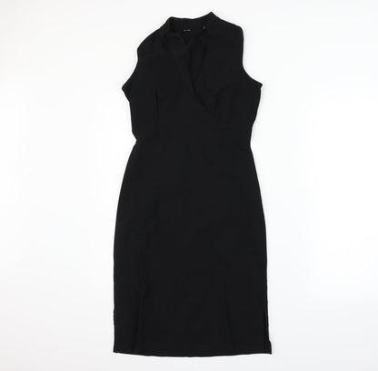 Preworn Womens Black   Fit & Flare  Size 10