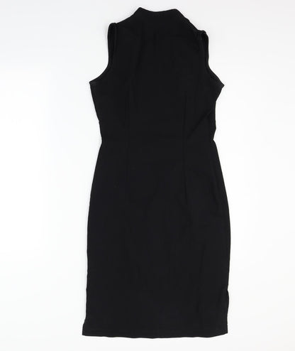 Preworn Womens Black   Fit & Flare  Size 10