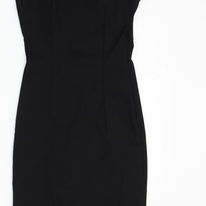 Preworn Womens Black   Fit & Flare  Size 10