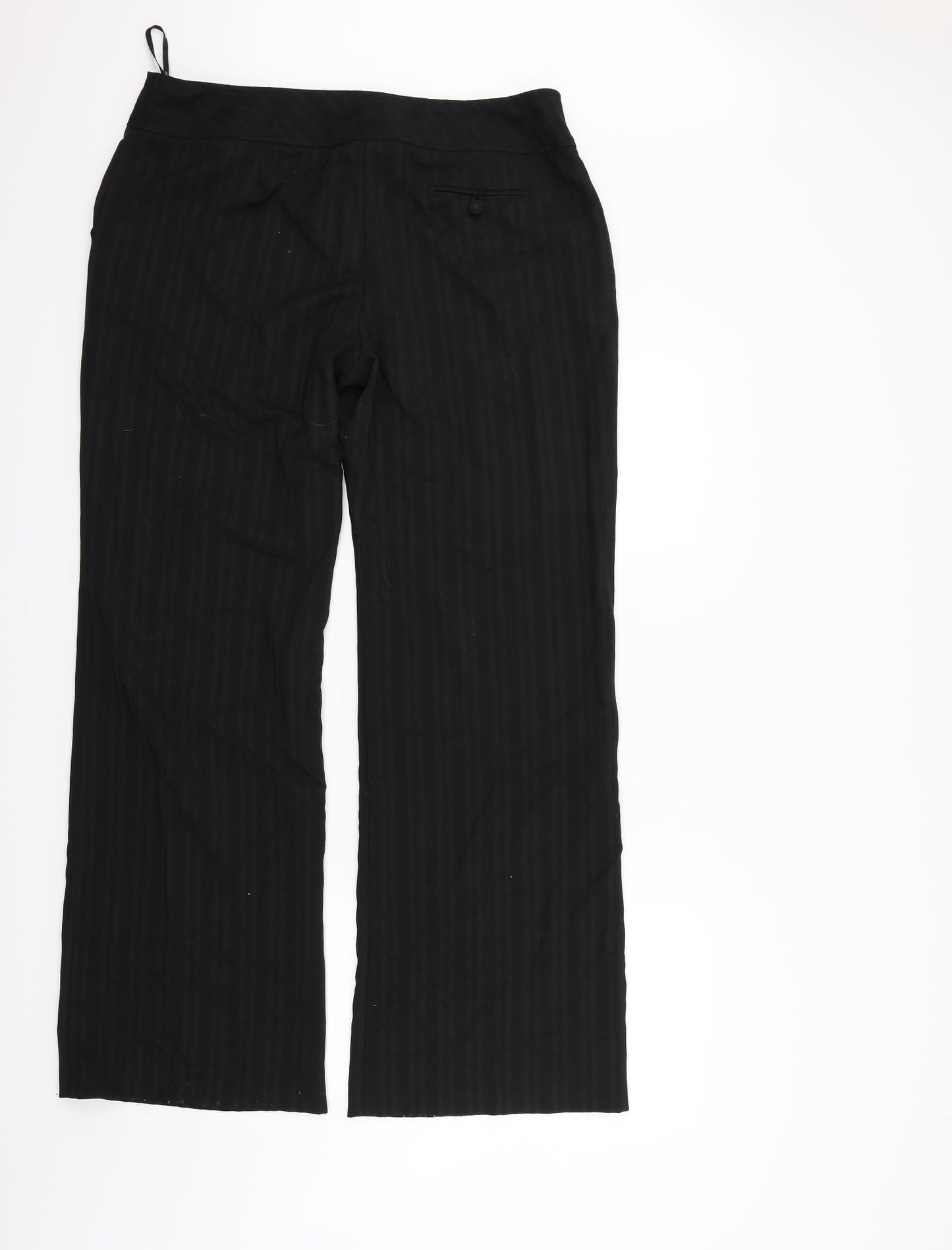 Womens UK Size 16 Dorothy Perkins Regular Fit  Black Trousers