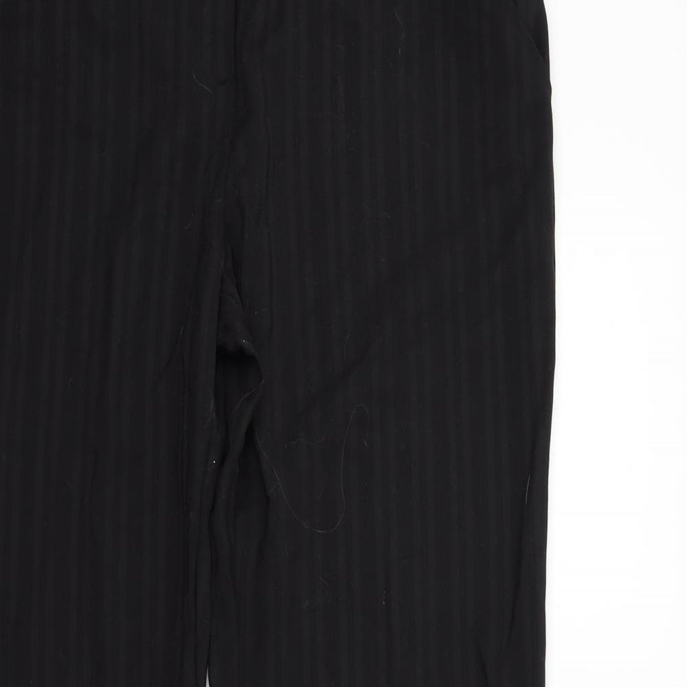 Womens UK Size 16 Dorothy Perkins Regular Fit  Black Trousers