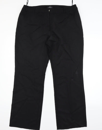 papapa Womens Black   Trousers  Size 16 L27 in