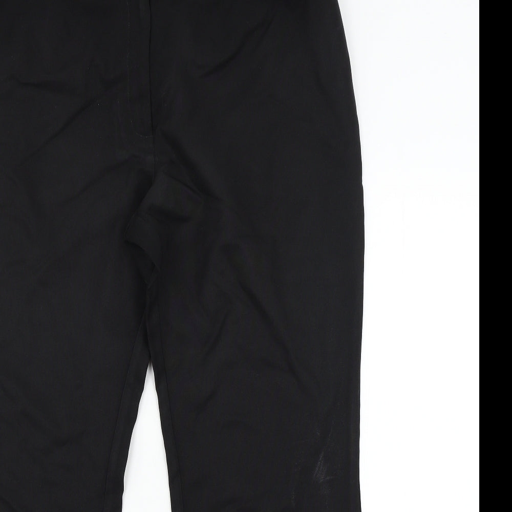 papapa Womens Black   Trousers  Size 16 L27 in