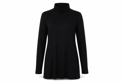 Front view of Missguided women’s black jumper, size UK 4
