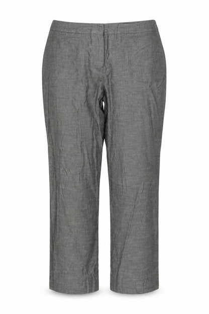 MING Womens Green   Cropped Trousers Size 6 L33 in