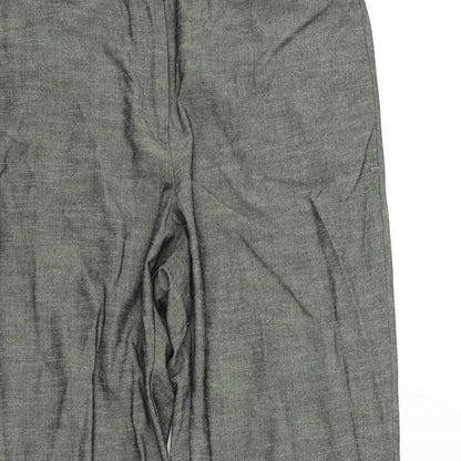 MING Womens Green   Cropped Trousers Size 6 L33 in