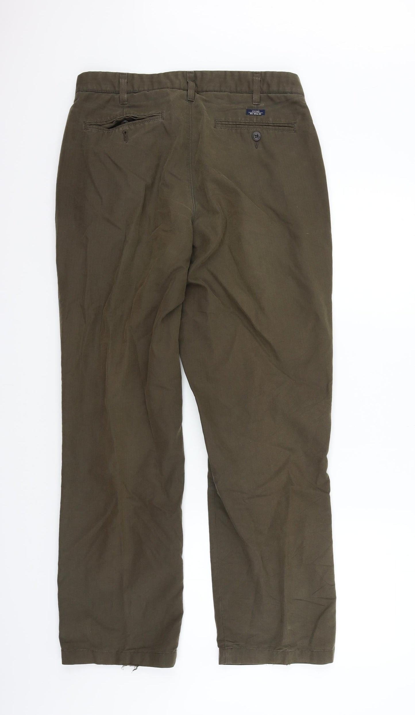 Womens UK Size 32 in Blue Harbour Regular Fit  Brown Trousers