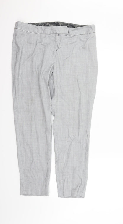 Womens UK Size 14 NEXT Regular Fit  Grey Trousers
