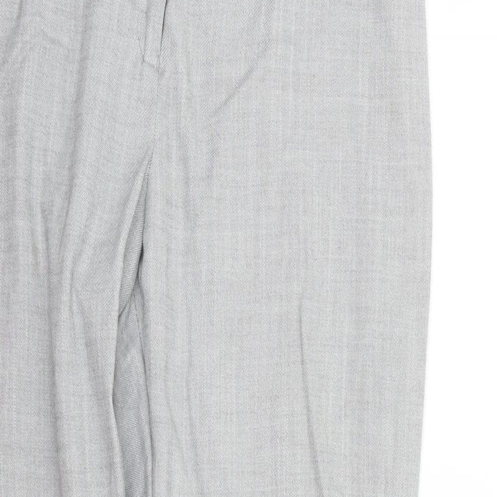 Womens UK Size 14 NEXT Regular Fit  Grey Trousers