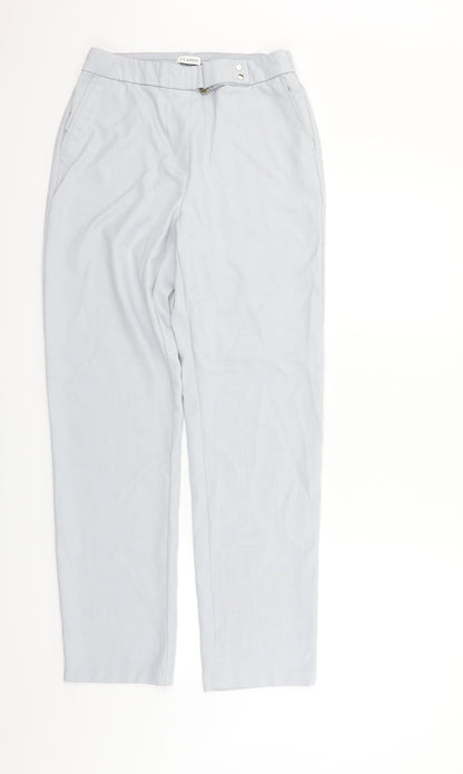 Womens UK Size 10 Marks and Spencer Regular Fit  Grey Trousers