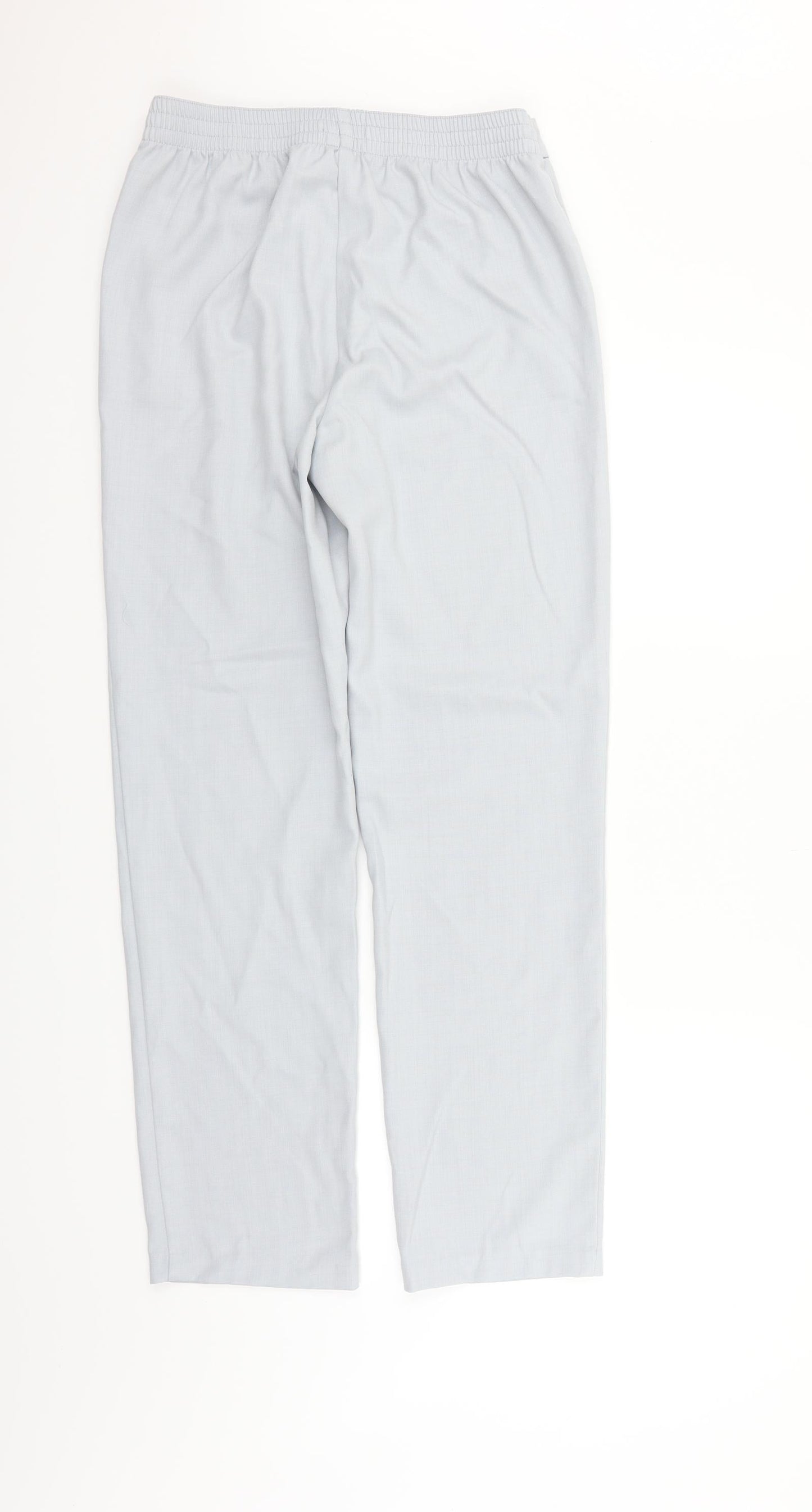 Womens UK Size 10 Marks and Spencer Regular Fit  Grey Trousers