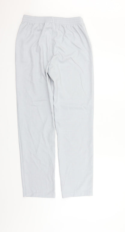 Womens UK Size 10 Marks and Spencer Regular Fit  Grey Trousers